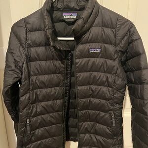Patagonia Kids (unisex) Black Down Sweater/Puff Jacket size L, 12